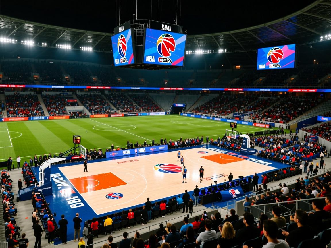 世界著名篮球队云集慕尼黑体育场 第1张